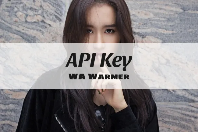 API Key WA Warmer