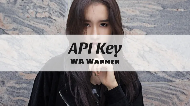 API Key WA Warmer